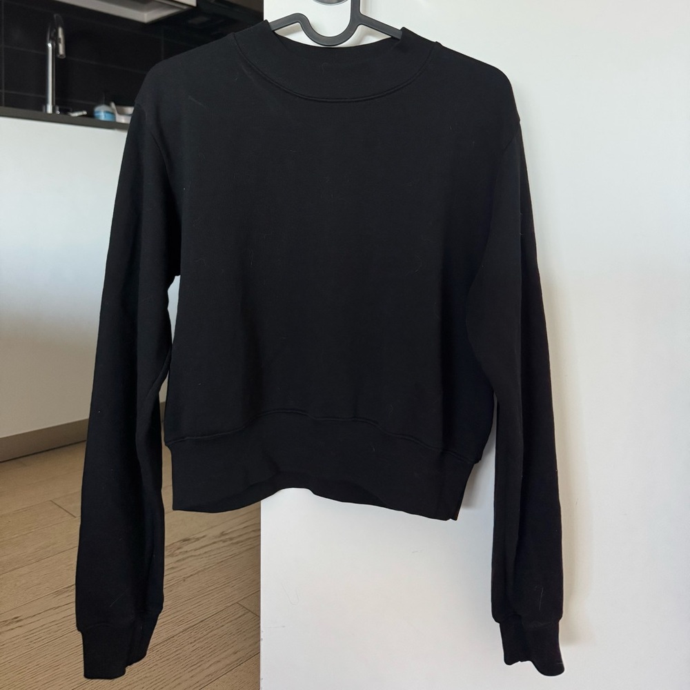 Cotton citizen cropped sweatshirt